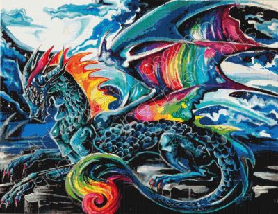 Tie Dye Dragon