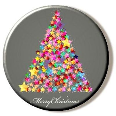 Multicoloured Christmas Tree (Needleminder)