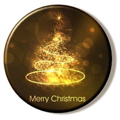 Gold Christmas Tree (Needleminder)