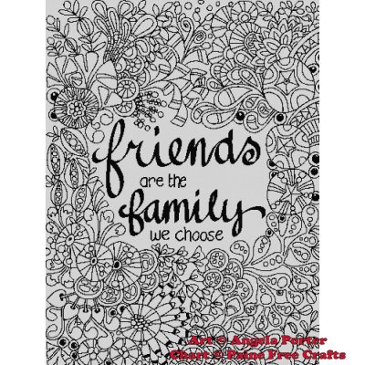 Friends are the Family we choose