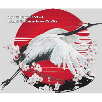 Japanese Red Crane