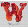 W-mockup W is for ... Wyvern