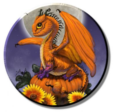 Pumpkin Dragon (needleminder)