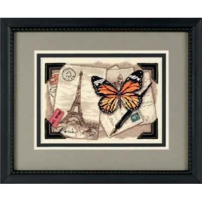 Gold Petite: Counted Cross Stitch Kit: Travel Memories