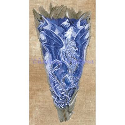 Feathers Blue Dragon (Theresa Mather)