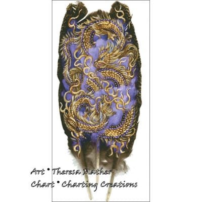 Golden Eastern Dragons (Theresa Mather)