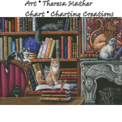 Library Lions (Theresa Mather)
