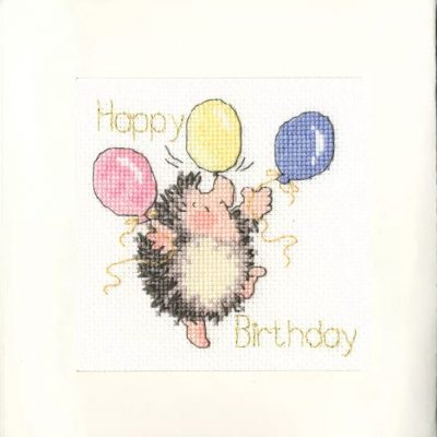 Greeting Card - Birthday Balloons (Bothy Threads)