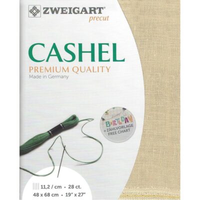 28 count Cashel Linen (Antique Ivory)