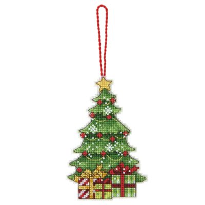 Counted Cross Stitch Kit: Tree Ornament