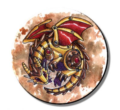 Steampunk Dragon (needleminder)