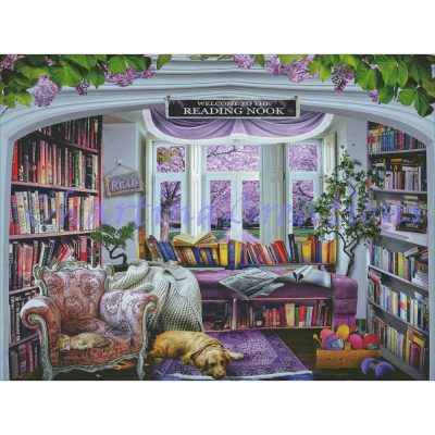 Window in Springtime Reading Nook (LARGE)  (Celebrate Life Gallery)