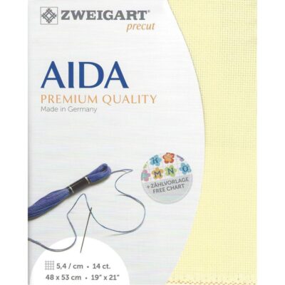 14 count Aida (Pale Lemon)