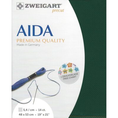14 count Aida (Forest Green)