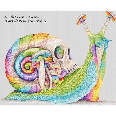 Rainbow Skully Snail