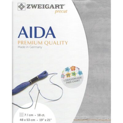 18 count Aida (Vintage Silver)