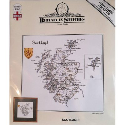 Britain in Stitches - Scotland map (chart only)
