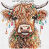 CHighlandCalf Christmas Highland Calf