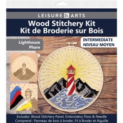 Lighthouse Wood Stitchery Shapes Kit