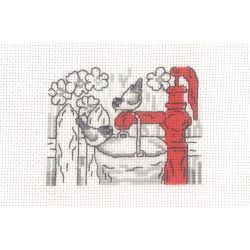 Water Pump Counted Cross Stitch Kit
