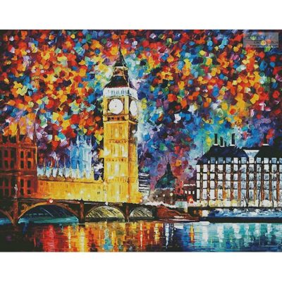 Big Ben, London (Large) (Leonid Afremov)