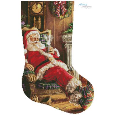 Santa Resting Stocking (Right) (Marcello Corti)