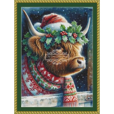 Christmas Highland Cow (Anders)