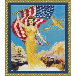 On to Victory (vintage art)