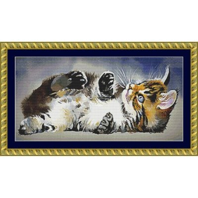 Playful Kitten (MINI) (Nadiia Starovoitova)