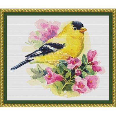 Watercolor Goldfinch (CM Watercolors)