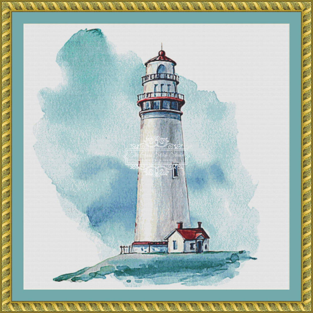 Watercolor Lighthouse (MINI) (Lemaris)