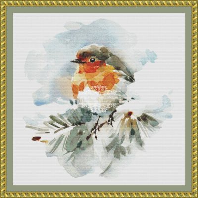 Watercolor Robin (CM Watercolors)