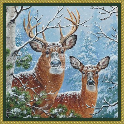 Whitetail Winter (CROP 1) (Abraham Hunter)