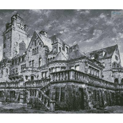 Artistic Castle (Black and White) (Harald Landsrath - Pixabay)