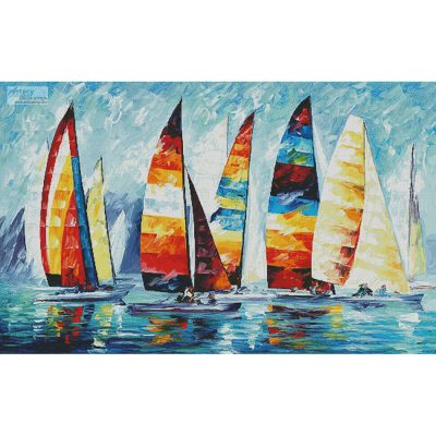 Sail Regatta (Large) (Leonid Afremov)