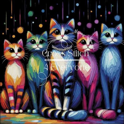 Colourful Kitties (Sue Richter)