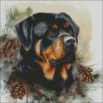 Festive Rotty (Enliven Designs)