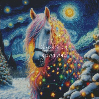 Festive Starry Night (Missy Means)