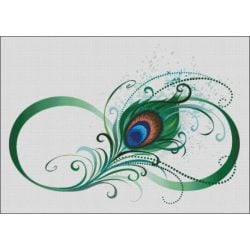 Infinity Peacock Feather (Nelli Valova)