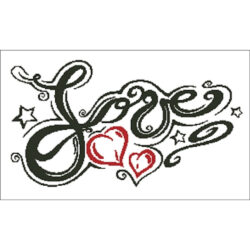 Love Silhouette (Charting Creations)