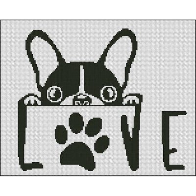 Love Of A Boston Terrier (Public Domain or Stock Art (Licenced))