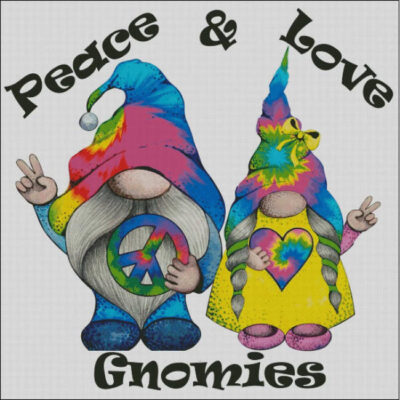 Peace And Love (Watercolor Wine)