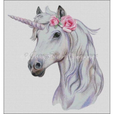 Rose The Unicorn (Public Domain or Stock Art (Licenced))
