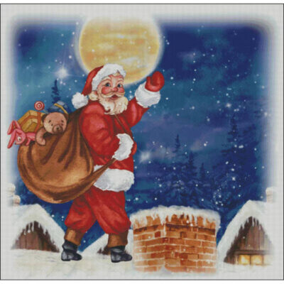 Santa's Here (Public Domain or Stock Art (Licenced))
