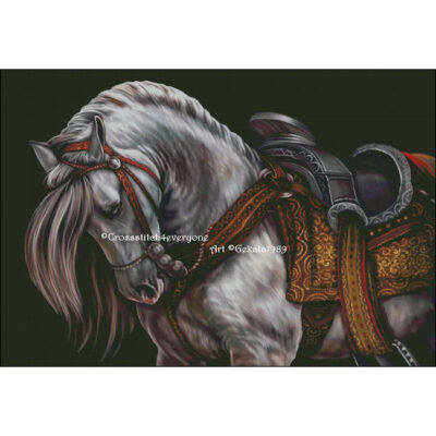 Spanish Andalusian In Tack (Gekata1989)