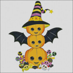 Spooky Lil Totem (Public Domain or Stock Art (Licenced))