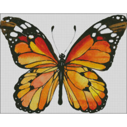 Watercolor Monarch Butterfly (Public Domain or Stock Art (Licenced))