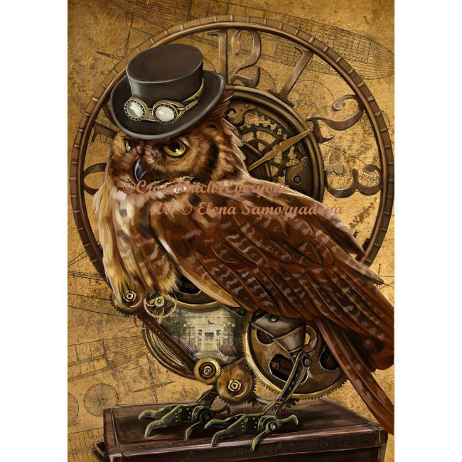 Whoooo Loves Steampunk (Elena Samoryadova)