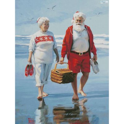 Barefoot on the Beach (Large) (Tom Browning)