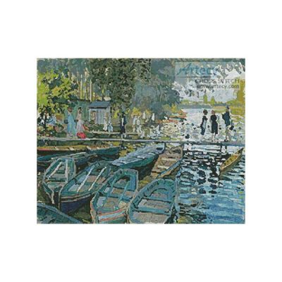 Bathers at La Grenouillere (Art Renewal Centre)